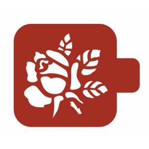 Трафарет М9Фл-054 "Розочка" Event Design, 9х9 см